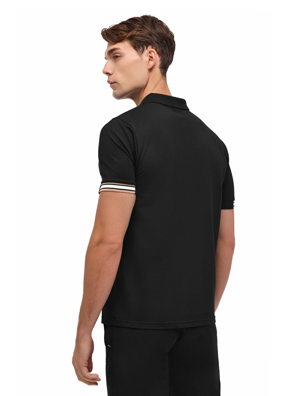 ML FRANKY 12BA-111 5PR Siyah Erkek Kısa Kol Tişört-1