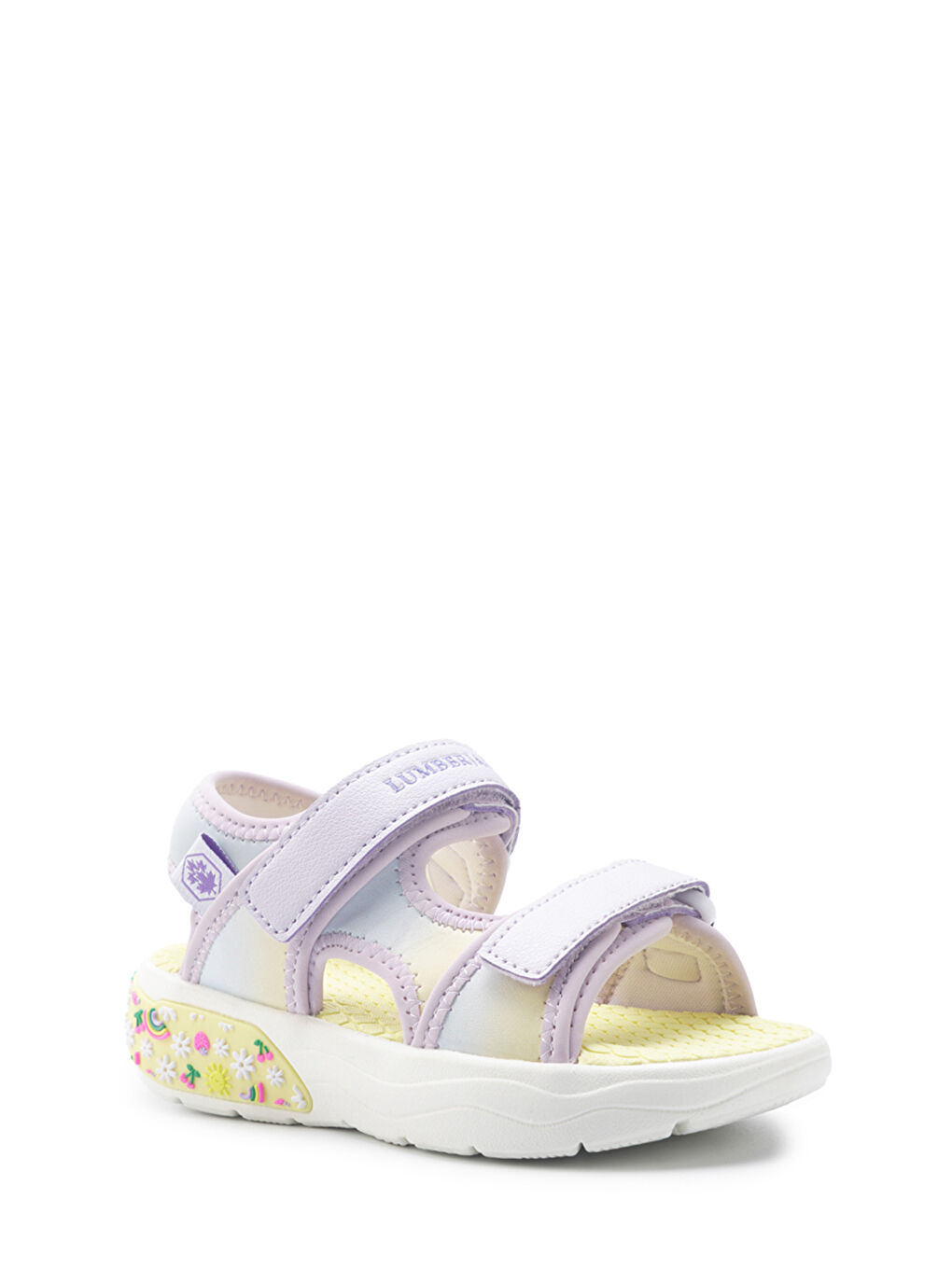 Mor LUCINDA 5FX Lila Kız Çocuk Sandalet-1