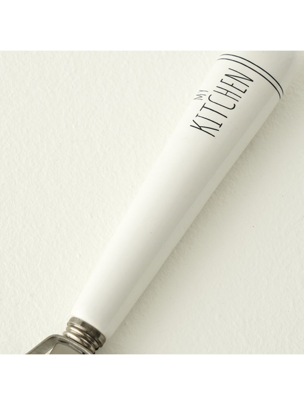 My Kitchen Çelik Pizza Bıçağı Beyaz (19,5x6x1,7 cm)-2