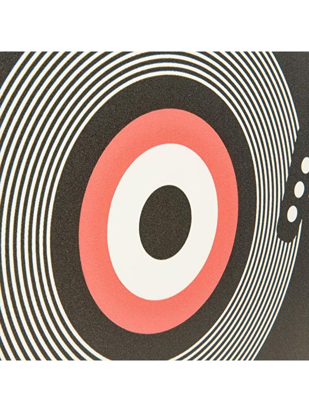 Deco Vinyl Kind Of People Tablo - Siyah / Kırmızı - 50x70 cm-2