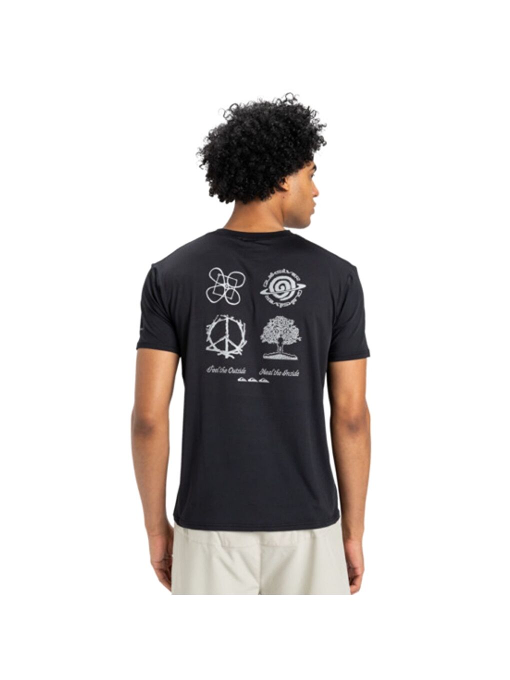 Lap Time Erkek Siyah Tişört-3