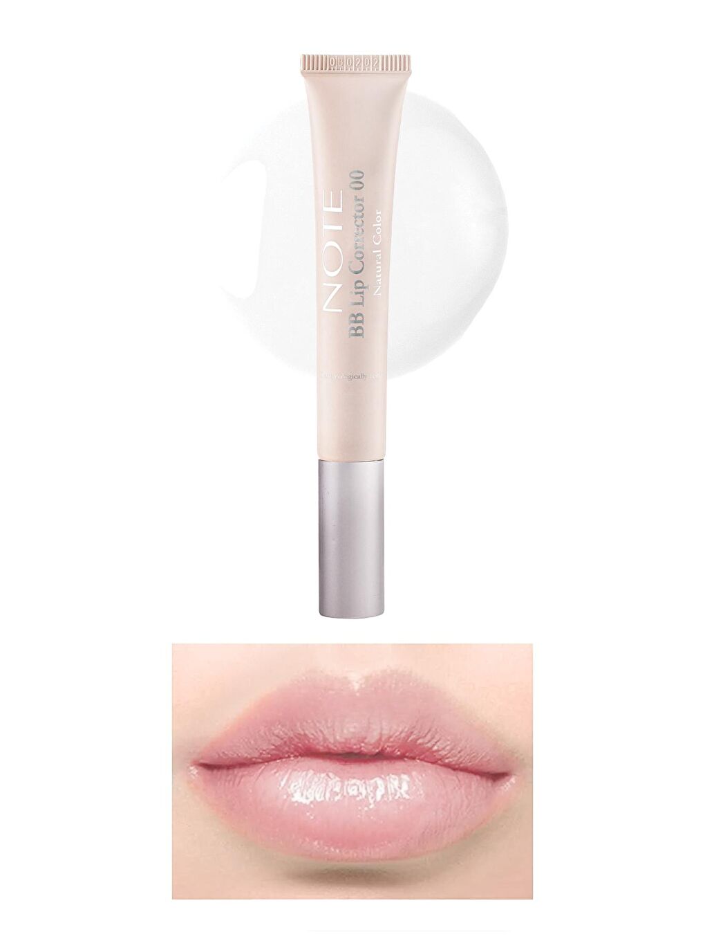 Note Cosmetique Şeffaf Note BB Lip Corrector 00 Renk Eşitleyici Dudak Parlatıcısı - Şeffaf - 2