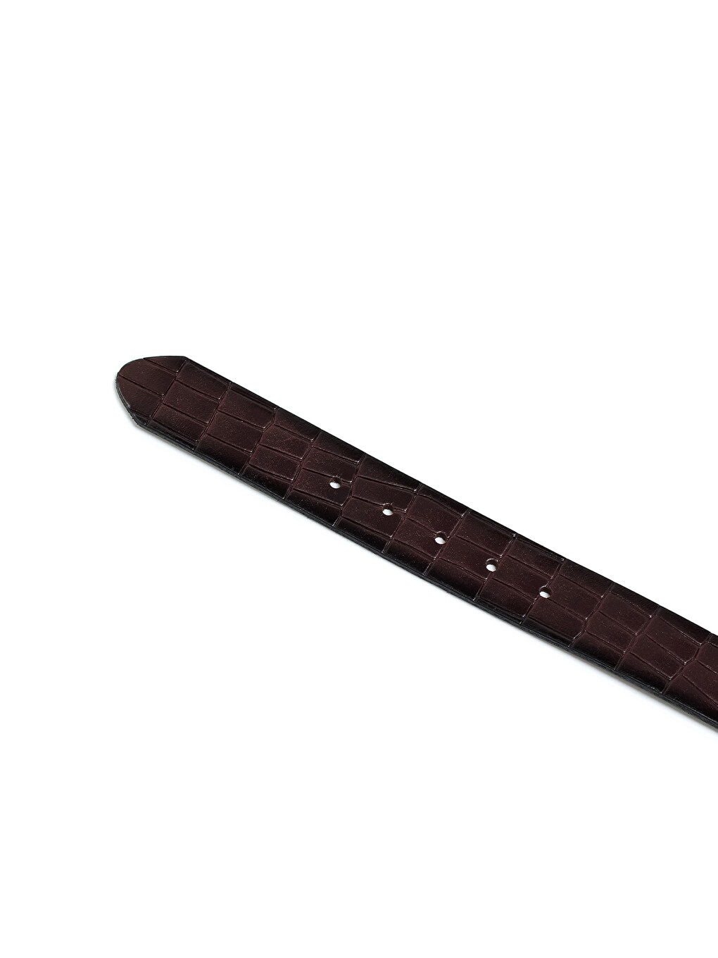 Kahverengi Erkek N-040-125 Spor Kemer (genişlik 4 Cm)-2