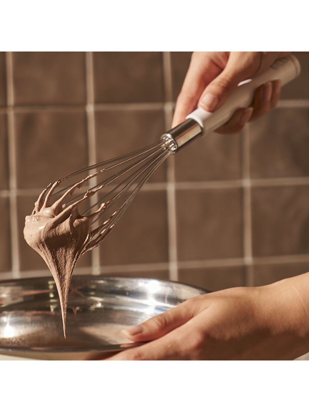 My Kitchen Çelik Çırpıcı Beyaz (31,2x6x5,5 cm)-4
