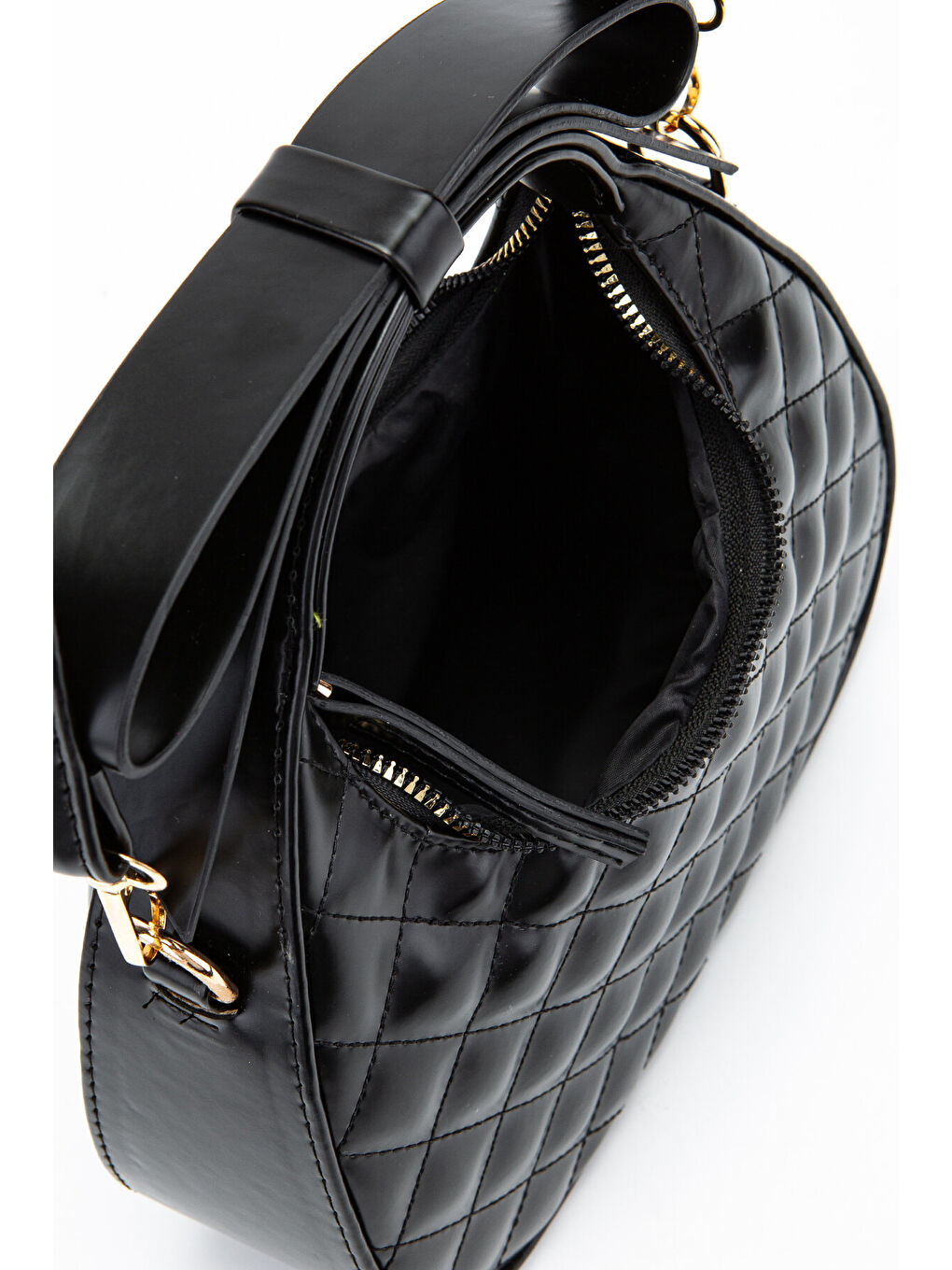 Fiyonk Askı Detaylı Mathilda Kadın Çapraz Çanta Siyah-5