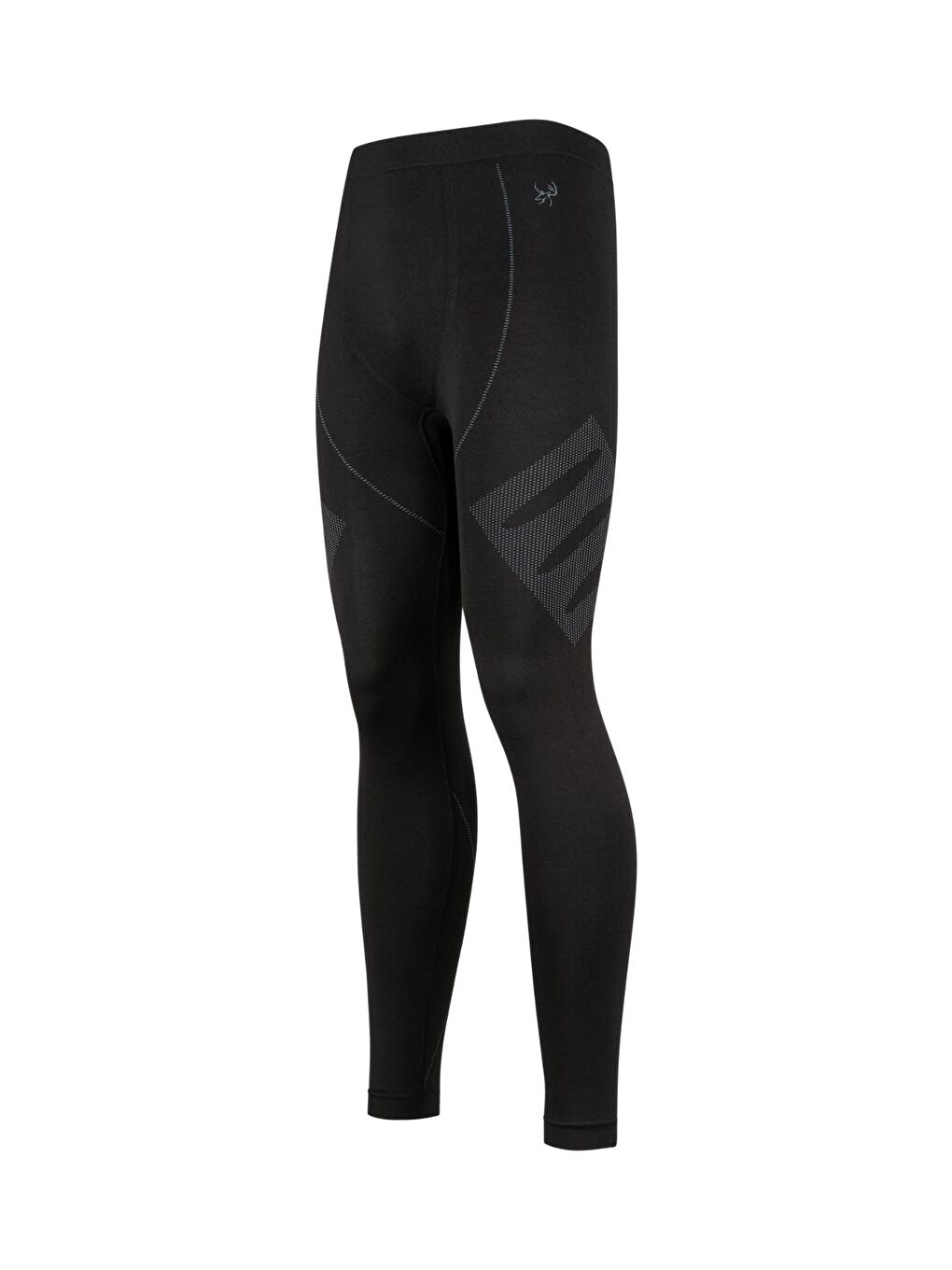 Erkek Heatwave Seamless Baselayer Alt İçlik Siyah/Gri-1