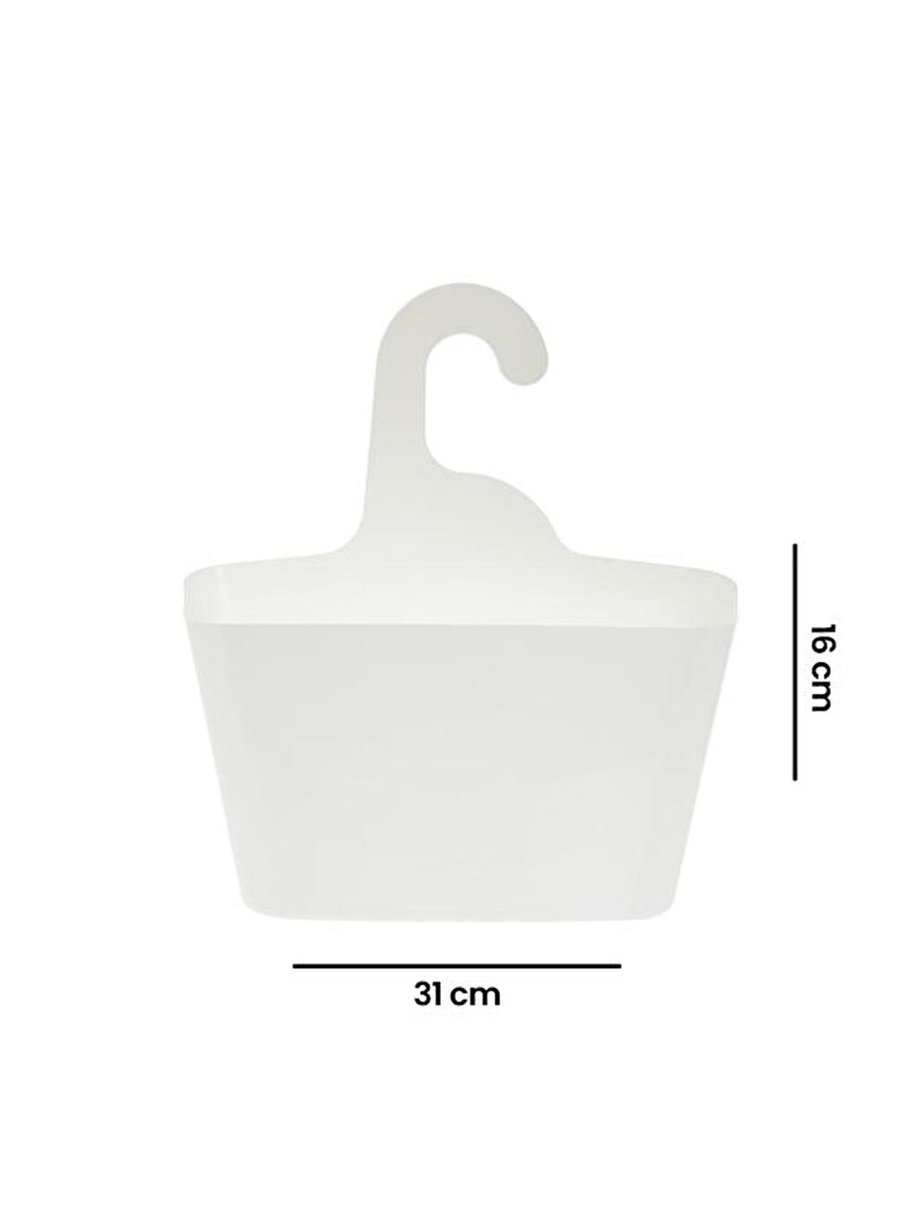 Renksiz Trimly Askılı Düzenleyici Sepet - Asorti-3