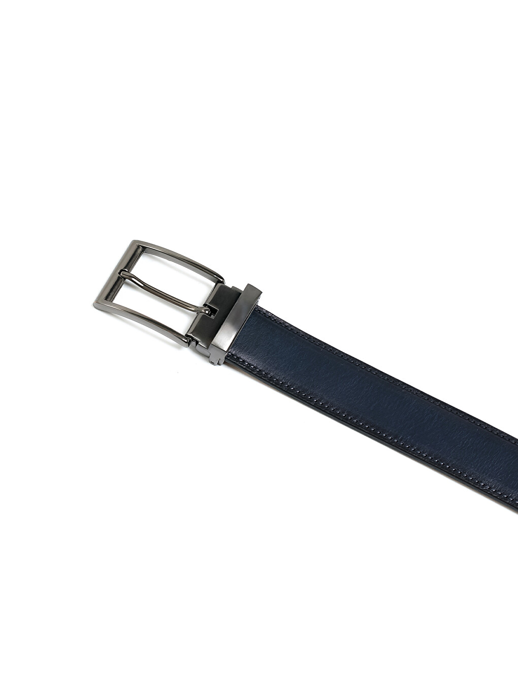 Lacivert Erkek Gr-334-00 Klasik Kemer (genişlik 3.5 Cm)-1