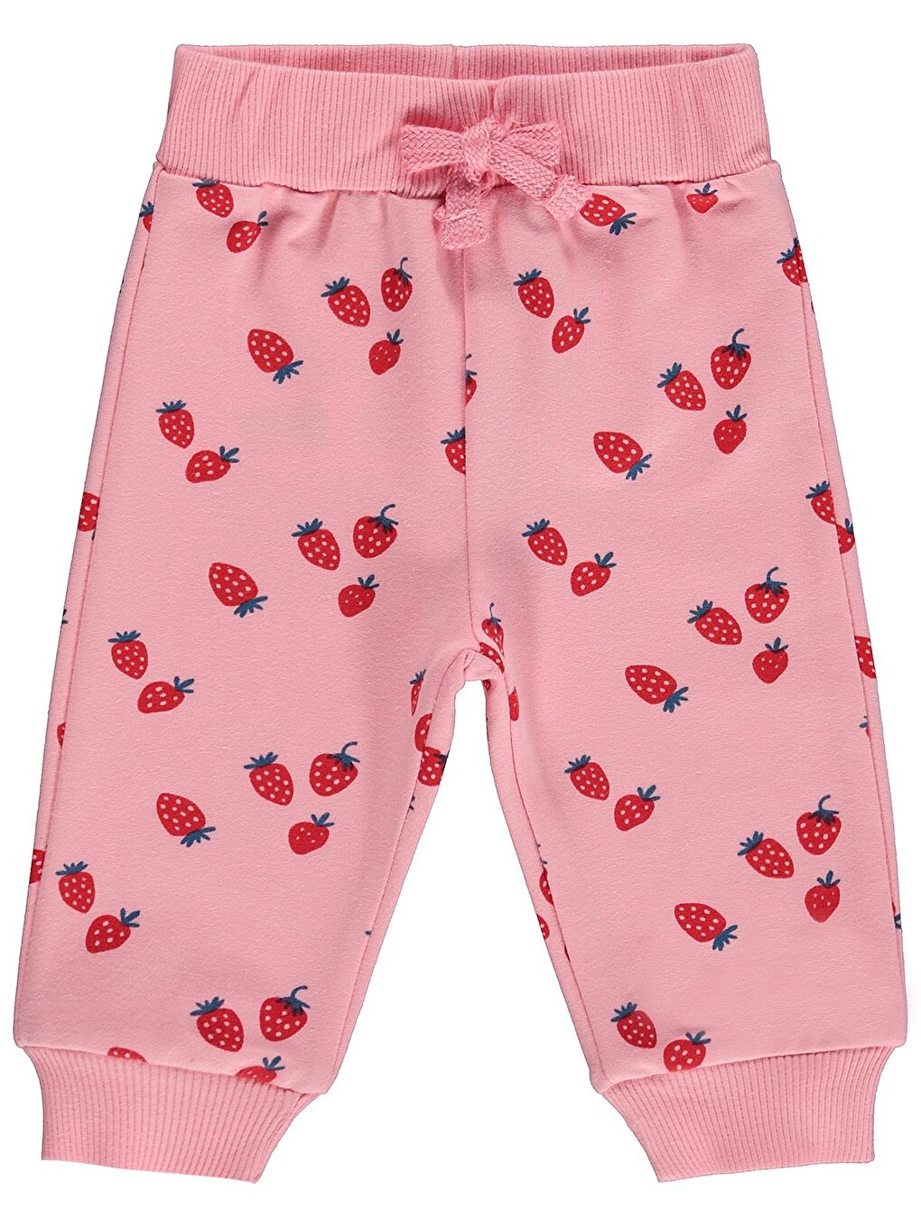 Baby Çilek Empirme 3-18 Ay Tek Alt Bebe - Pembe