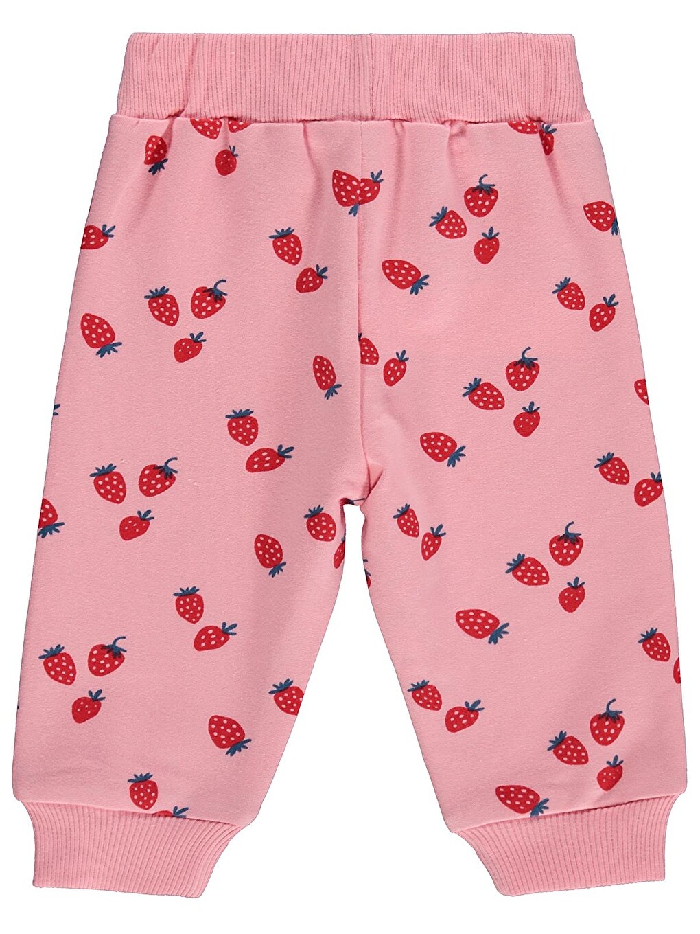 Baby Çilek Empirme 3-18 Ay Tek Alt Bebe - Pembe-1