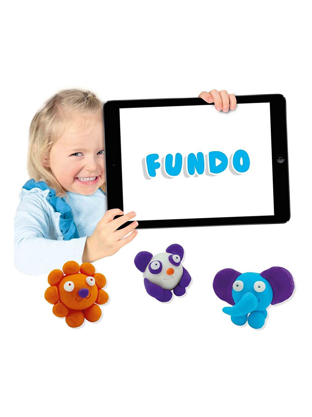 FunDo Oyun Hamuru - Vahşi Hayvanlar (3x90gr-1x40gr)-4