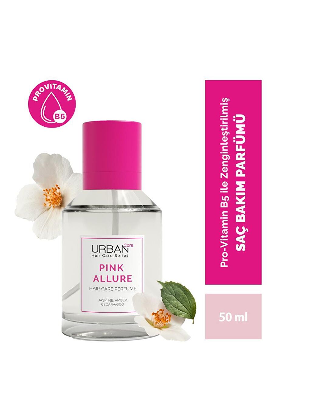 Urban Care Pink Allure Saç Bakım Parfümü 50 ml - 7