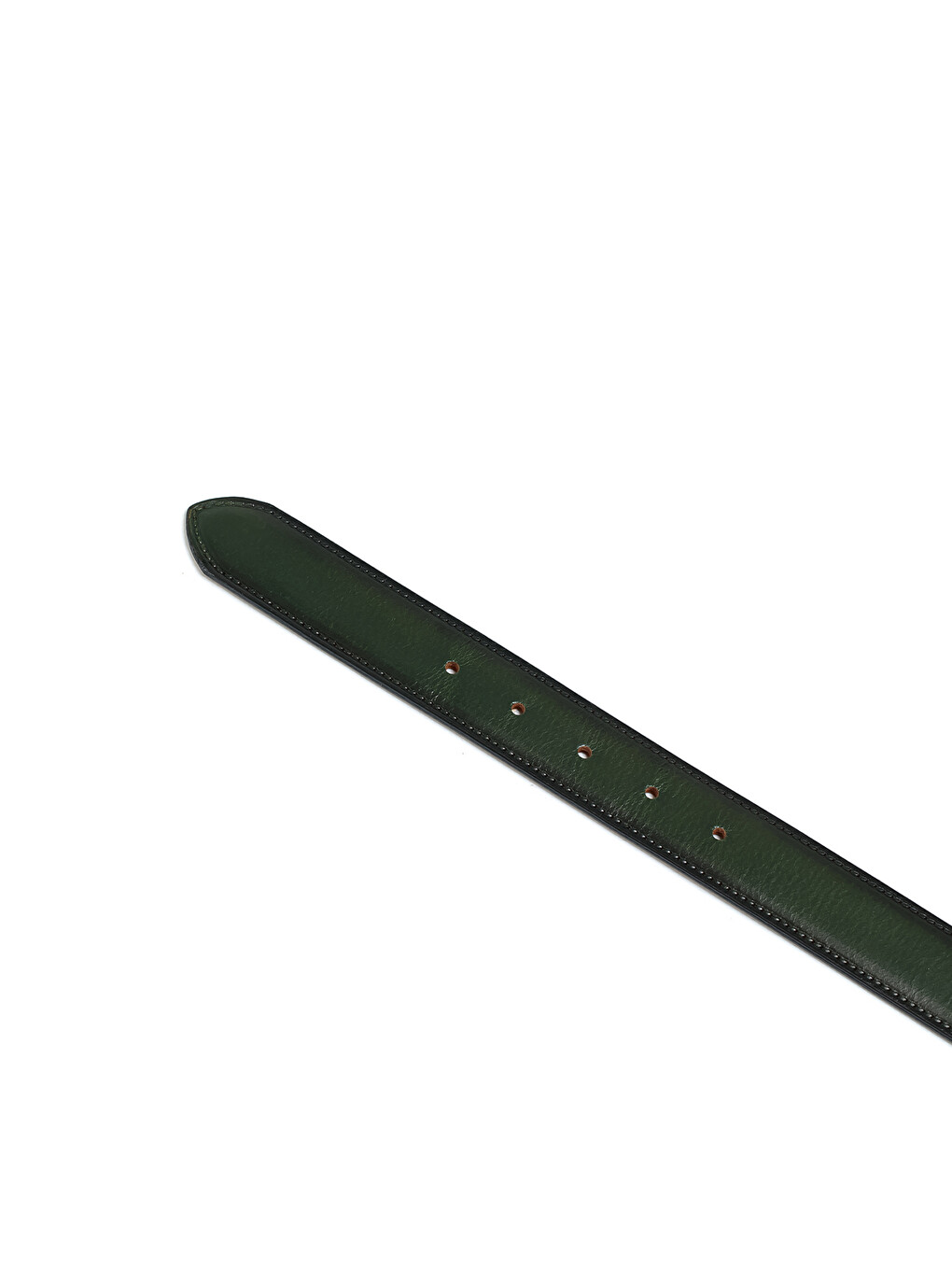 Yeşil Erkek Gr-334-00 Klasik Kemer (genişlik 3.5 Cm)-2