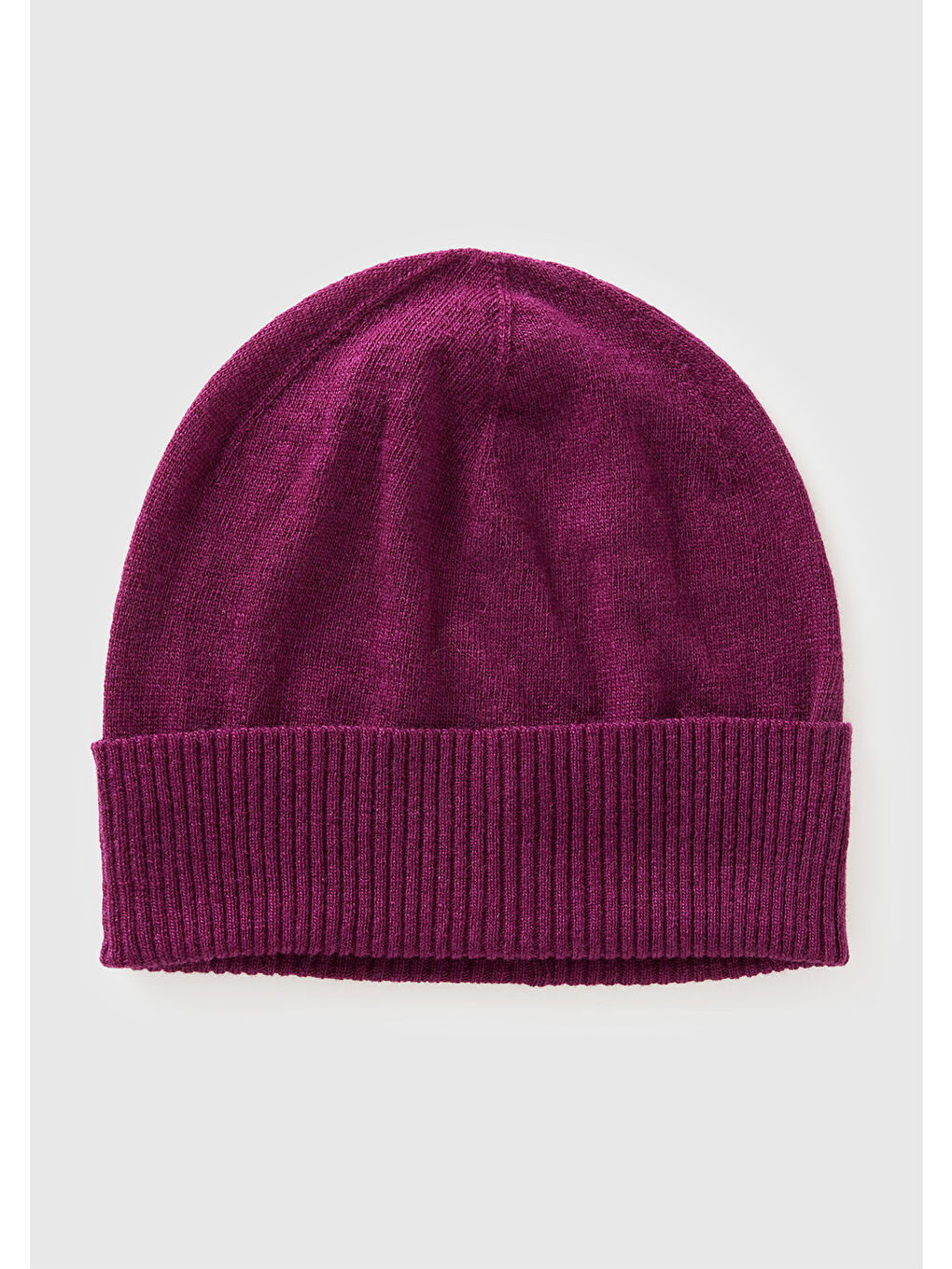 Kadın Mürdüm %100 Merino Bere