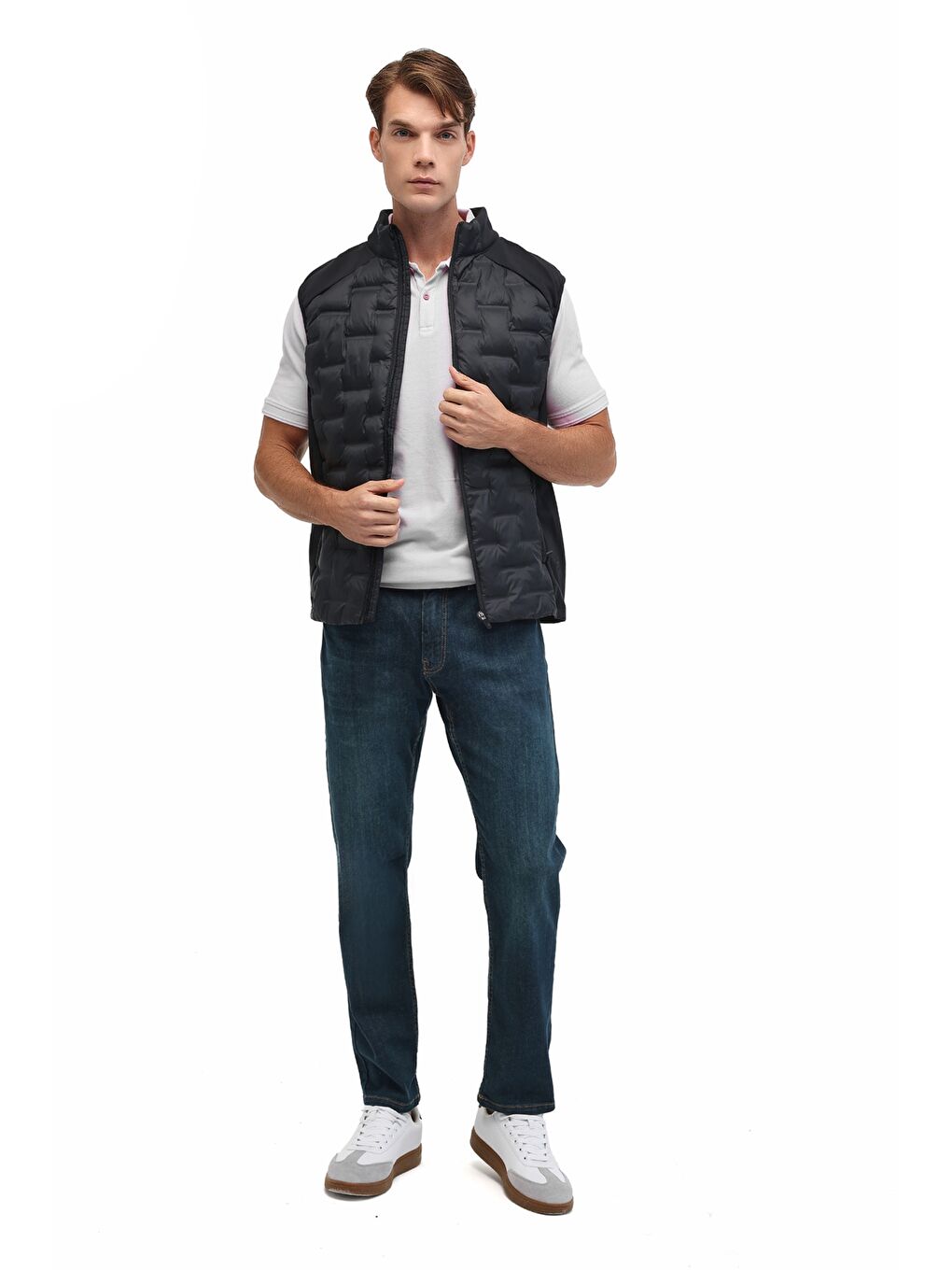 ML RHZEV 4SK-VEST-01 5PR Siyah Erkek Yelek-2