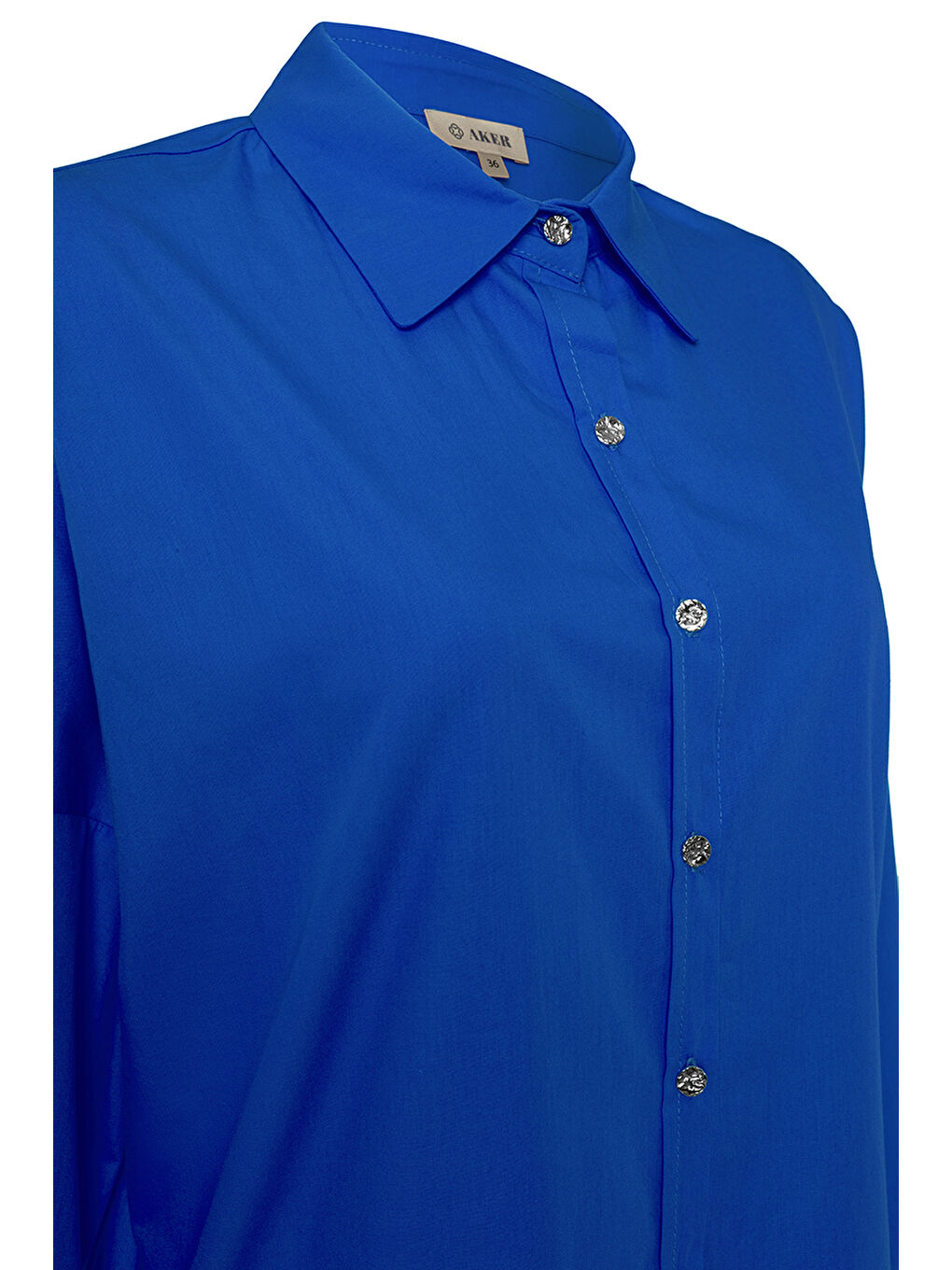 Mavi Basic Pamuk Bluz-1