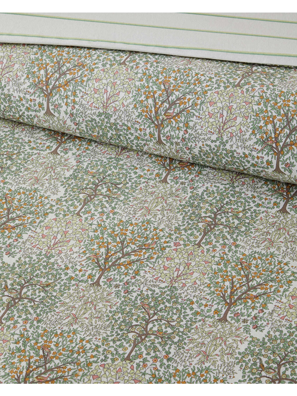 Serenade Kolay Ütülenir Çift Kişilik Nevresim Seti 200x220 cm Yeşil-2
