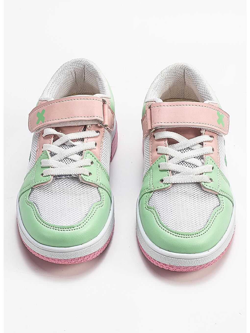 Casabony Koyu Mint Yeşili Casa Mint Pembe Kız Çocuk Sneakers - 2