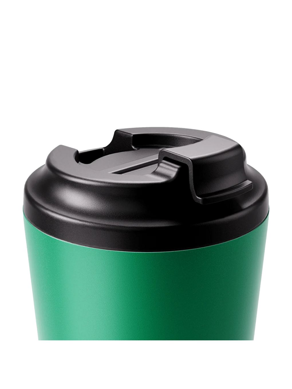 Yeşil Camino İçi Seramik Çelik Kahve Bardağı Yalıtımlı Termal Kupa Mug 340 Ml-2