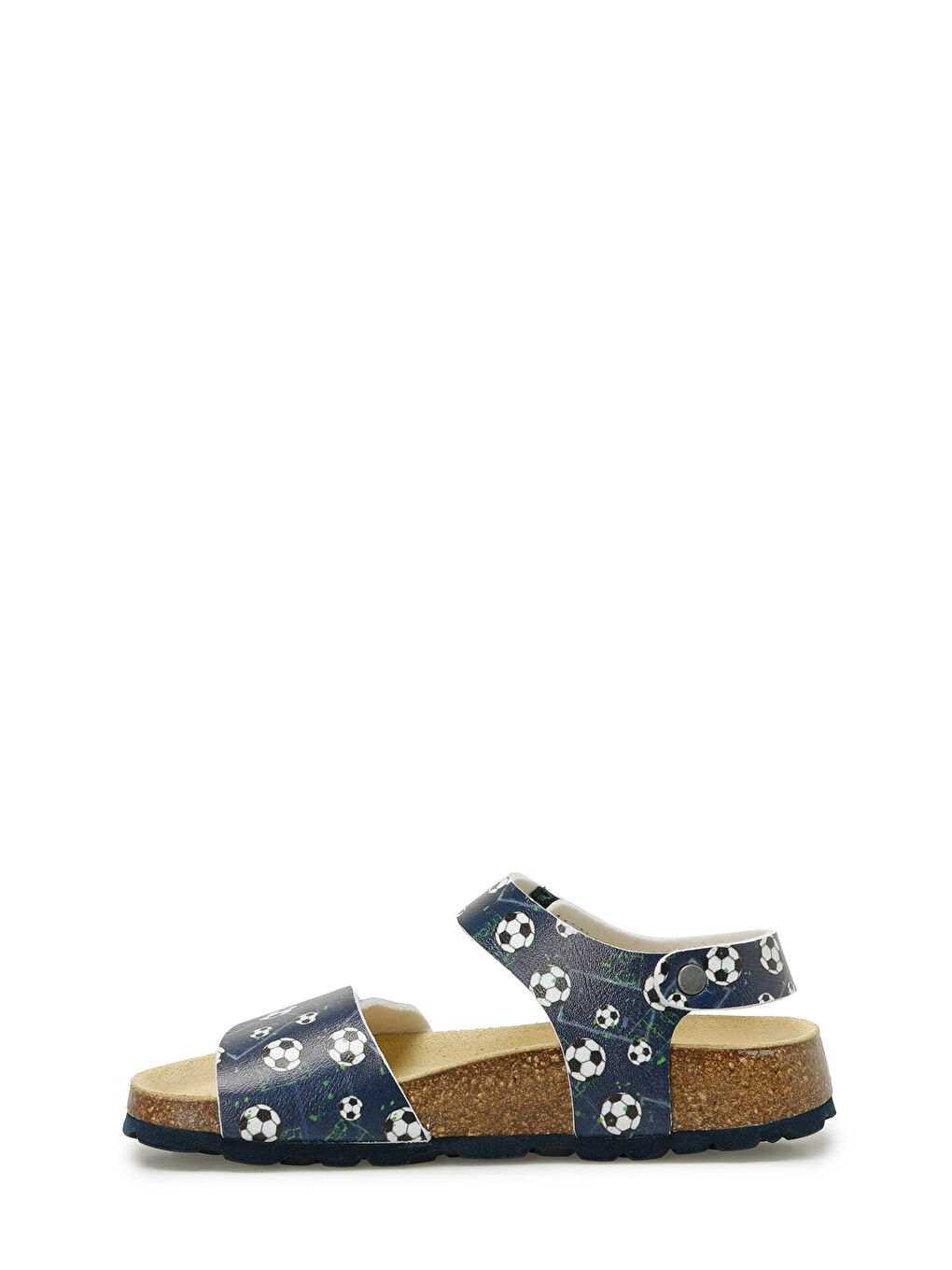 000122-8010-2 Mavi Erkek Çocuk Sandalet-2