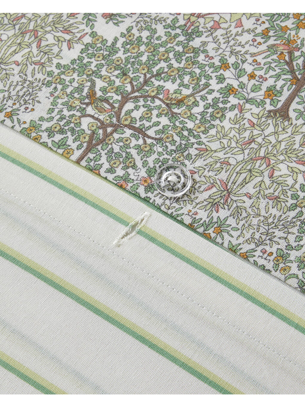 Serenade Kolay Ütülenir Çift Kişilik Nevresim Seti 200x220 cm Yeşil-5