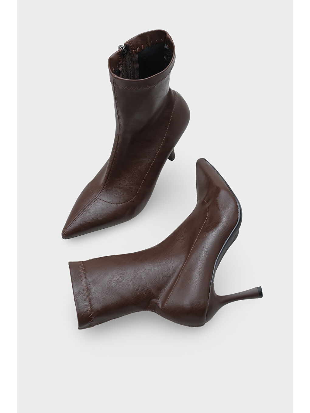 Silvie Kadın Kahverengi Bot-5