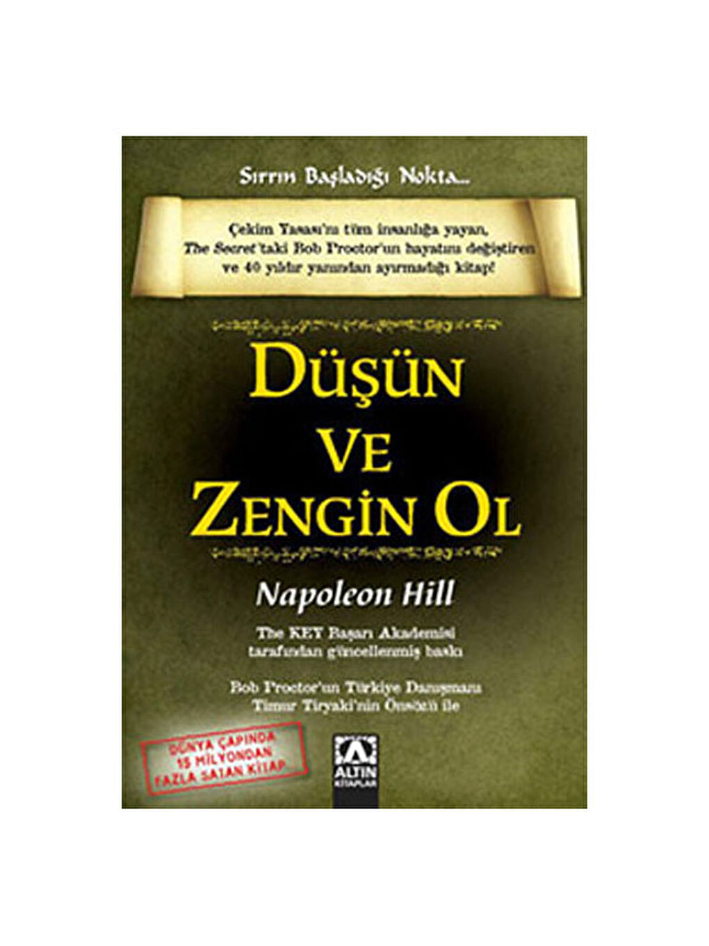 Düşün Zengin Ol Napoleon Hill Altın KitaplarRenk: RENKSİZ