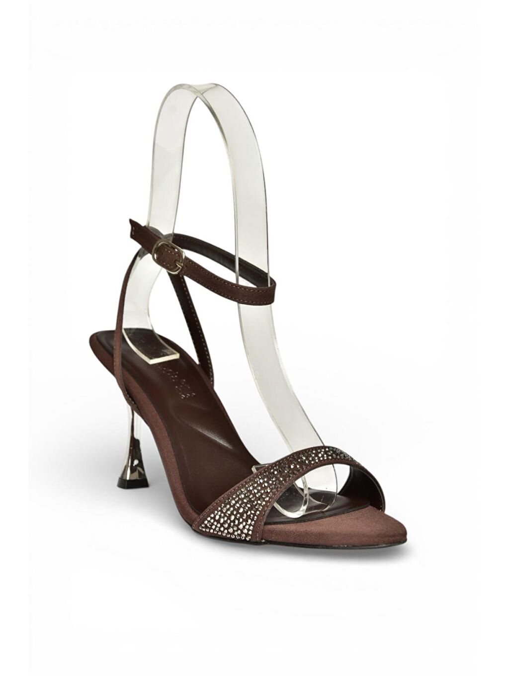 Kahverengi Kadın Topuklu Ayakkabı Y820012004-4