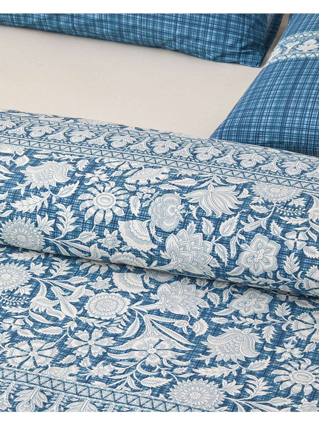 Mystic Noor Pamuk Çift Kişilik Nevresim Takımı 200x220 cm Yeşil-2