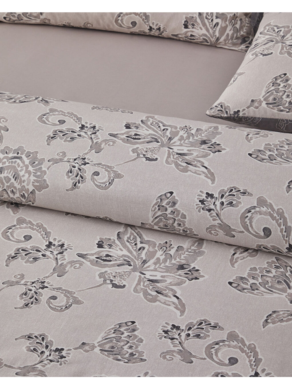 Curioleaf Pamuk Tek Kişilik Nevresim Takımı 160x220 cm Bej-2