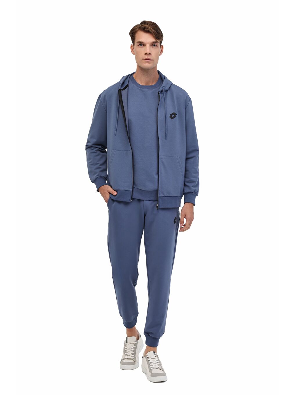 M-ANTRA FZ 5PR Mavi Erkek Eşofman Üstü-2