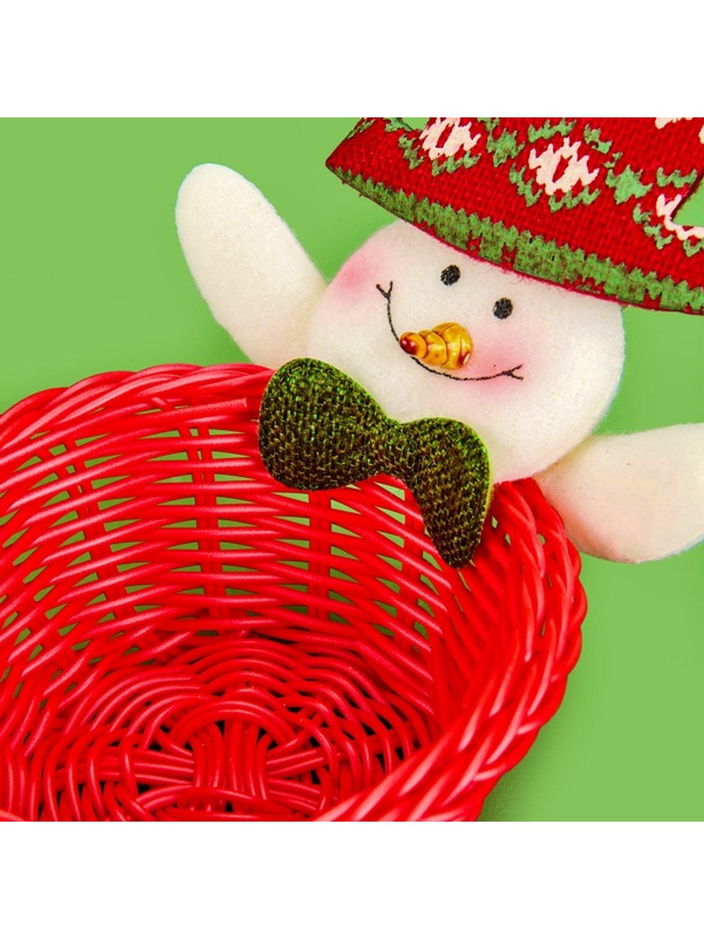Karışık Kardan Adam Obje - Renkli - 17 Cm-2
