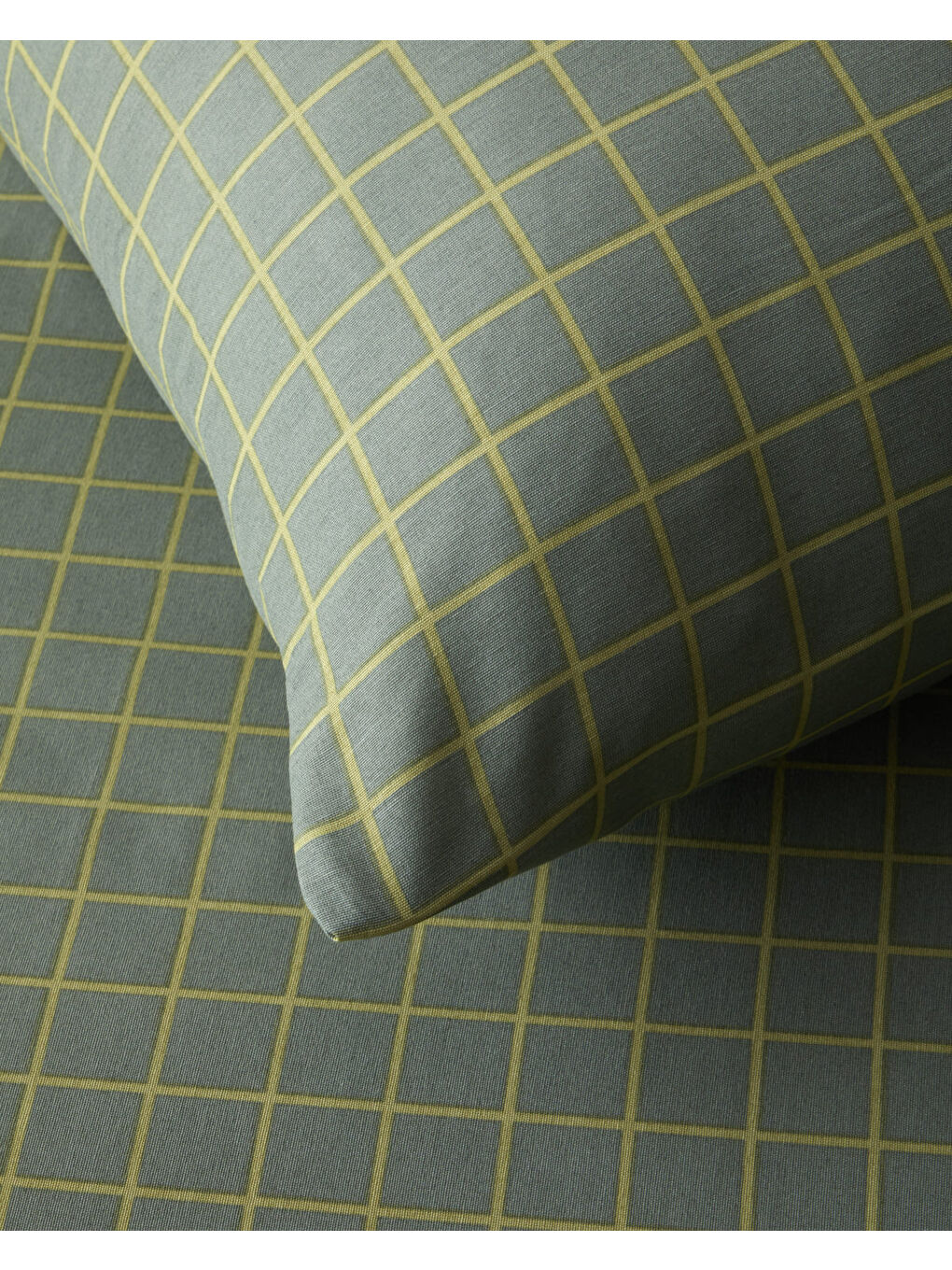 Checkmate Kolay Ütülenir Çift Kişilik Nevresim Seti 200x220 cm Yeşil-3