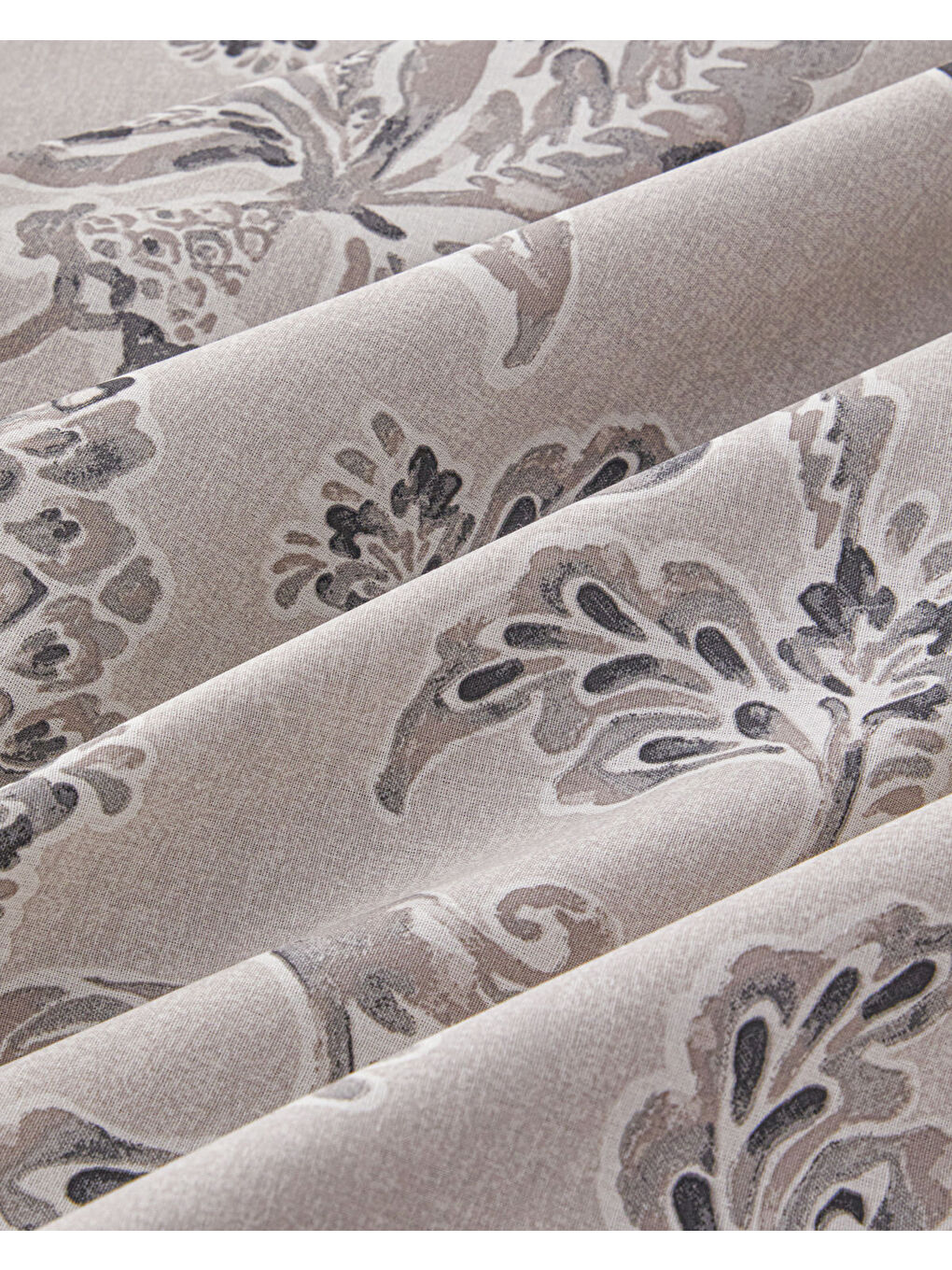 Curioleaf Pamuk Tek Kişilik Nevresim Takımı 160x220 cm Bej-4