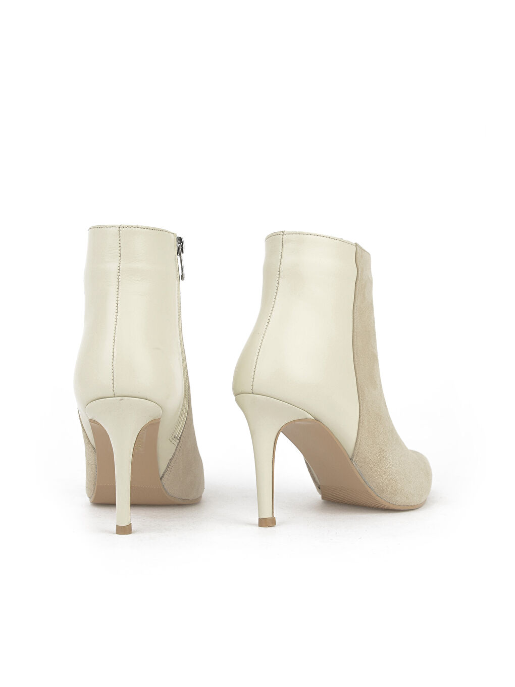 Bej Kadın Hakiki Deri Bot 1531030Z25104 Kum-2