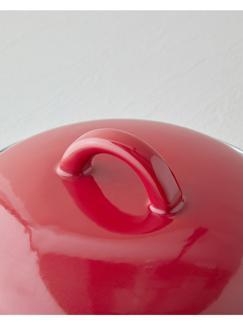 Cherry Dream Emaye Bakraç 20 cm Kırmızı-1