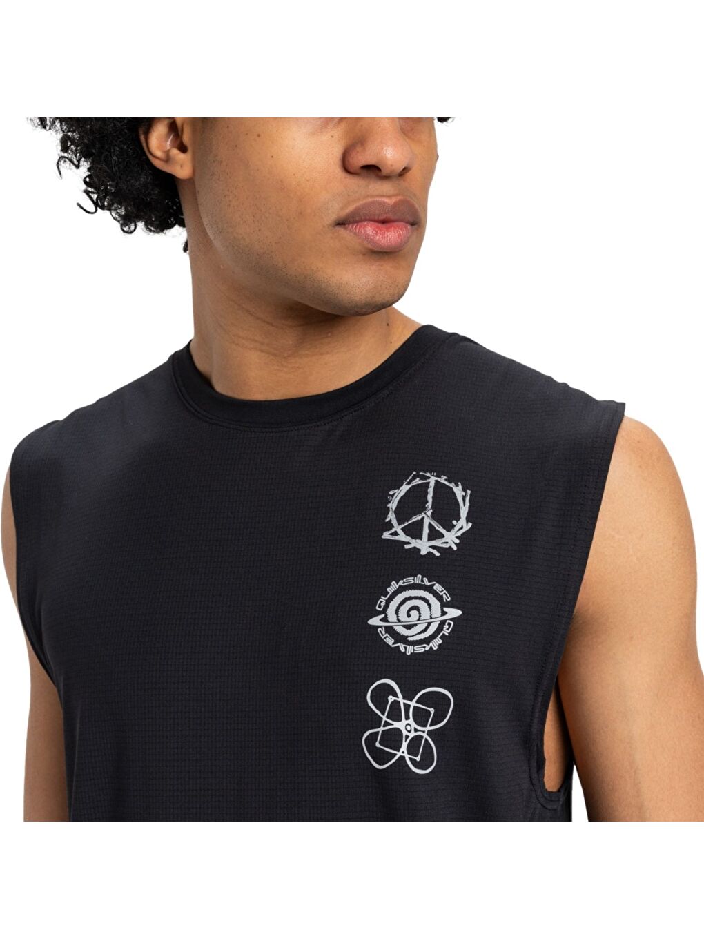 Siyah Take Us Back Bubble Erkek Mavi Tişört-2