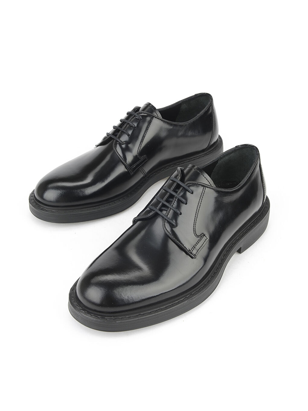 Erkek Hakiki Deri Ayakkabı 15350Z2299 Siyah-4