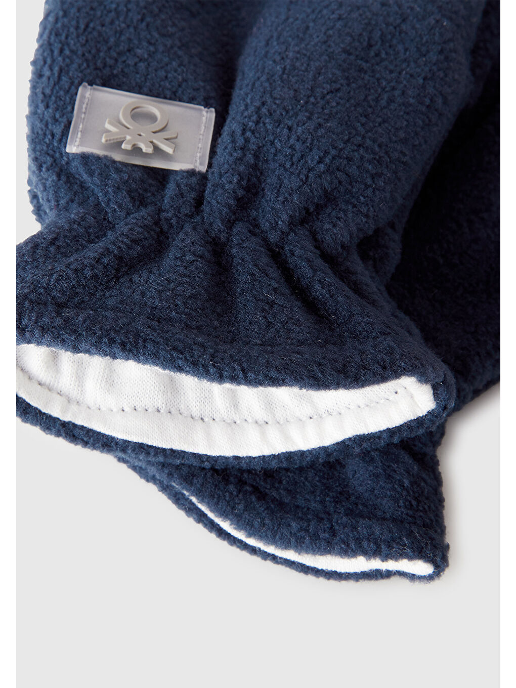 Kız Çocuk Lacivert Logo Detaylı İpli  Eldiven-2