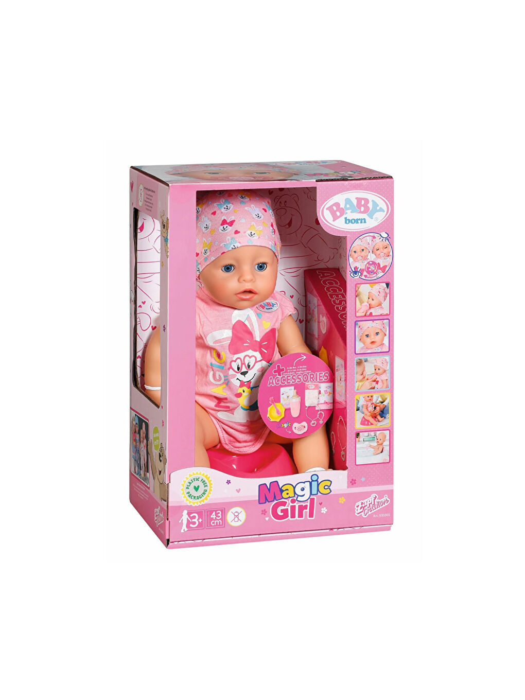 Baby Born Karışık Magic Girl 43 Cm - 4