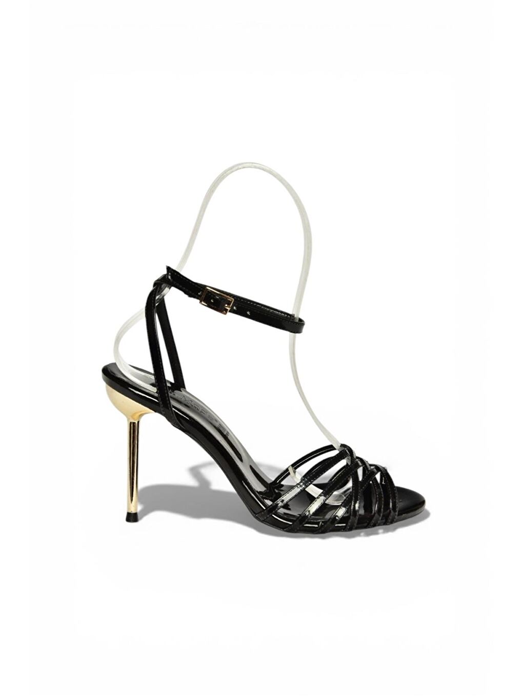 Siyah Kadın Topuklu Ayakkabı Y820016408-4