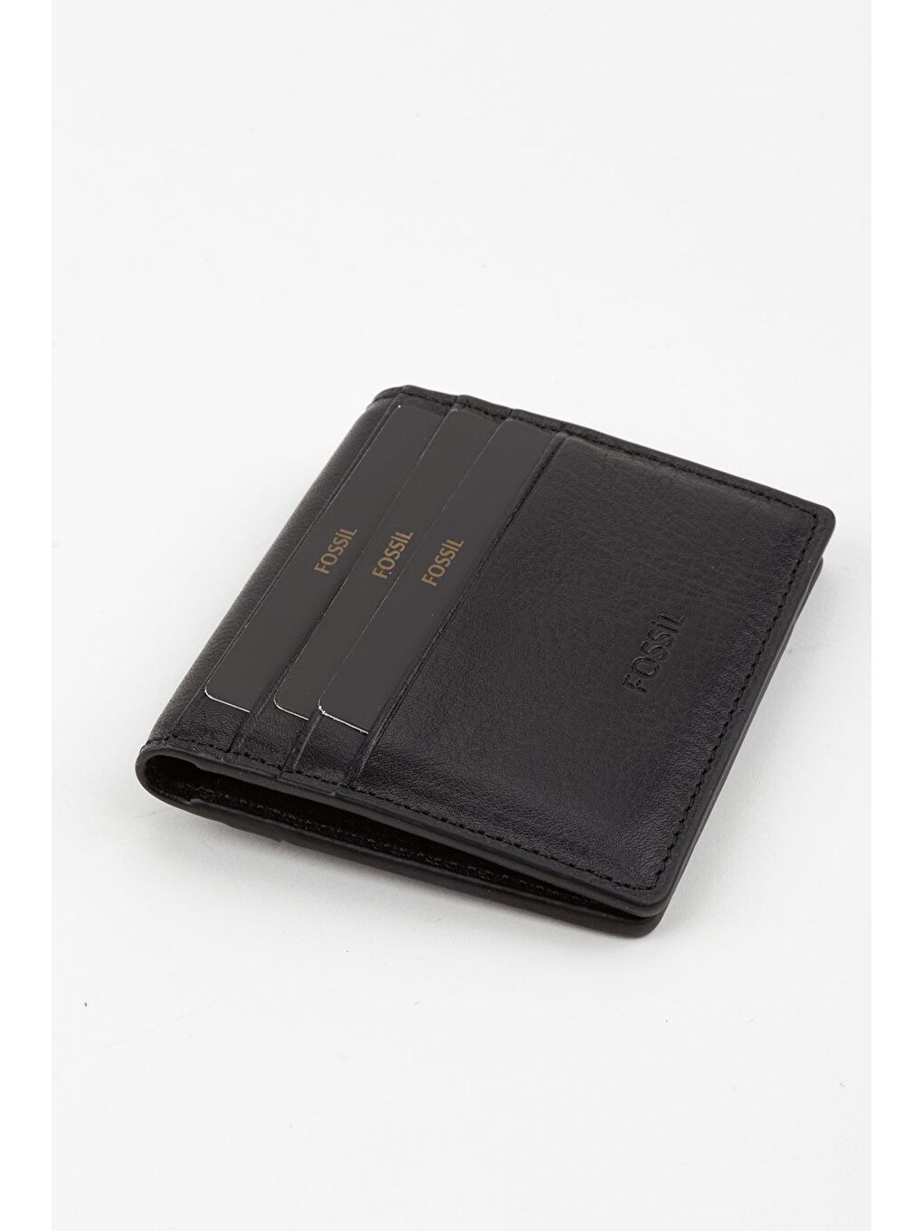 Siyah Kutulu Hakiki Deri Slim El Portföyü Kartlık Cüzdan-1