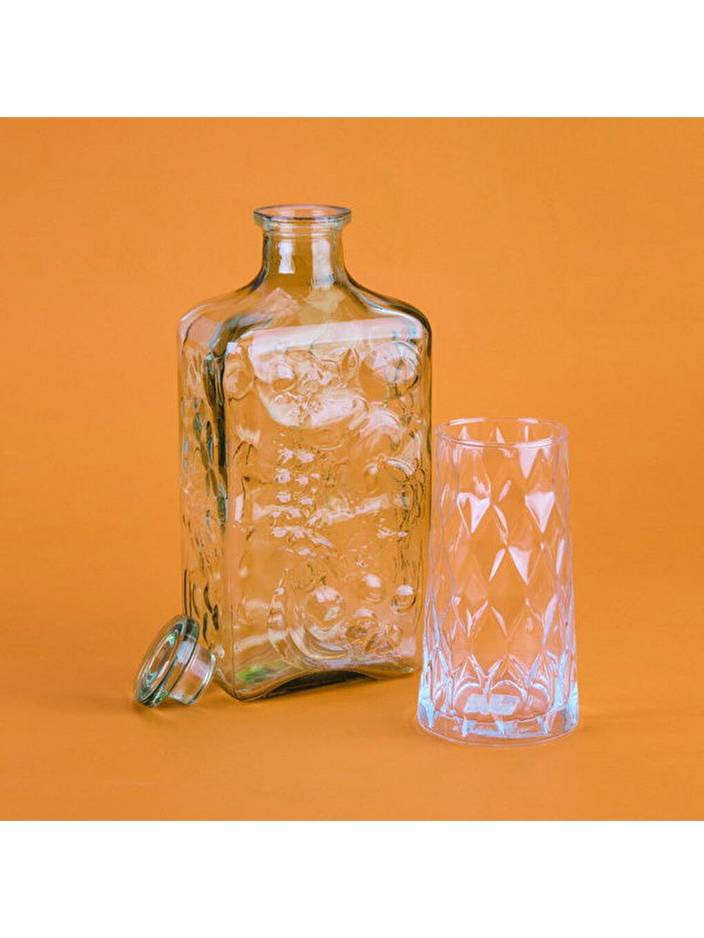 Karışık Kitchen Cam Sürahi - Renkli - 1,5 lt-1