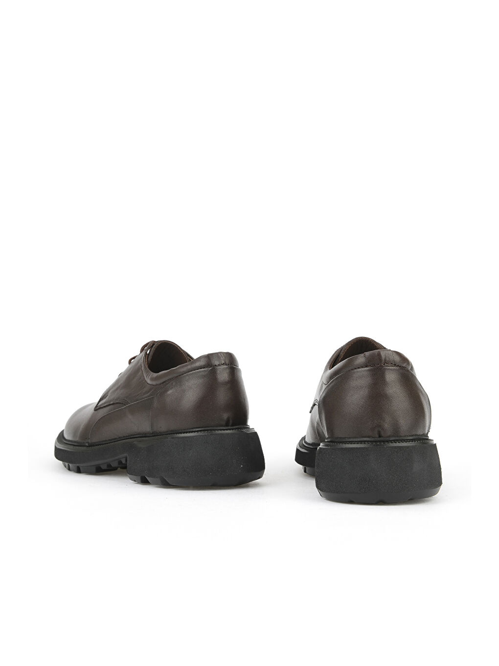 Kahverengi Erkek Hakiki Deri Ayakkabı 1531007Z4204 Kahve-2