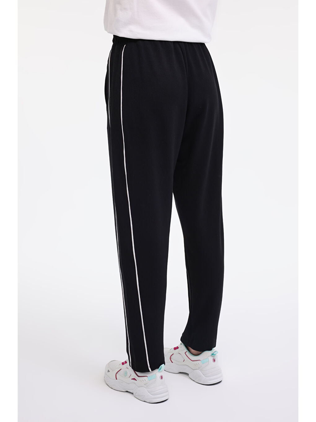 WL HIBA 22MS437 5FX Siyah Kadın Eşofman Altı-1