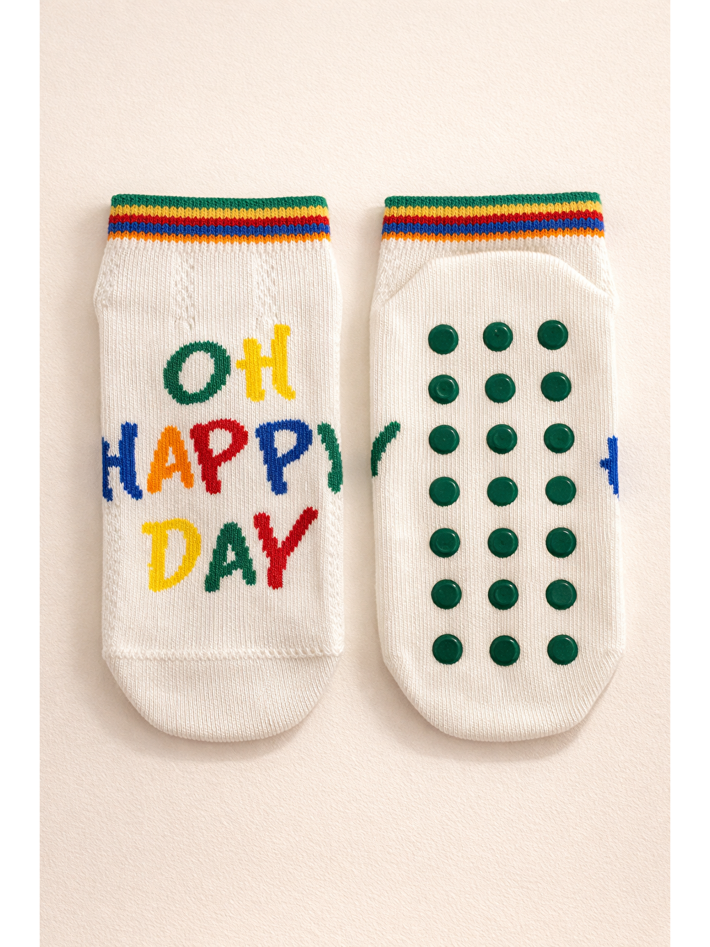 Karışık Çocuk Happy Day 2'Li Step Çorap-1