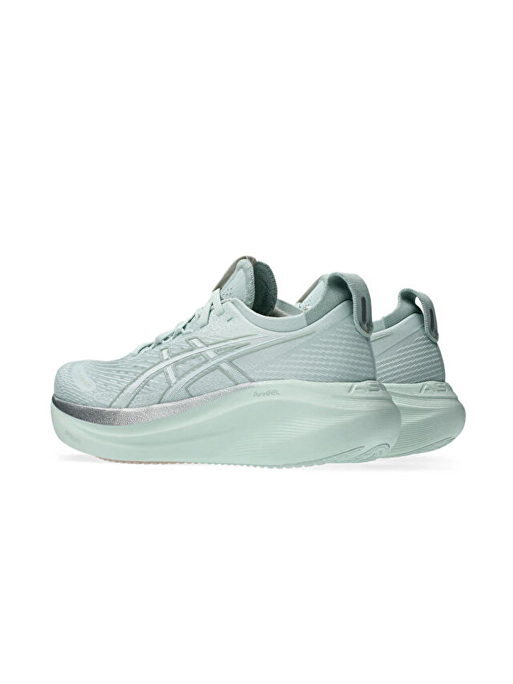 Gel Nimbus 27 Kadın Koşu Ayakkabısı 1012b753-300 Yeşil-4