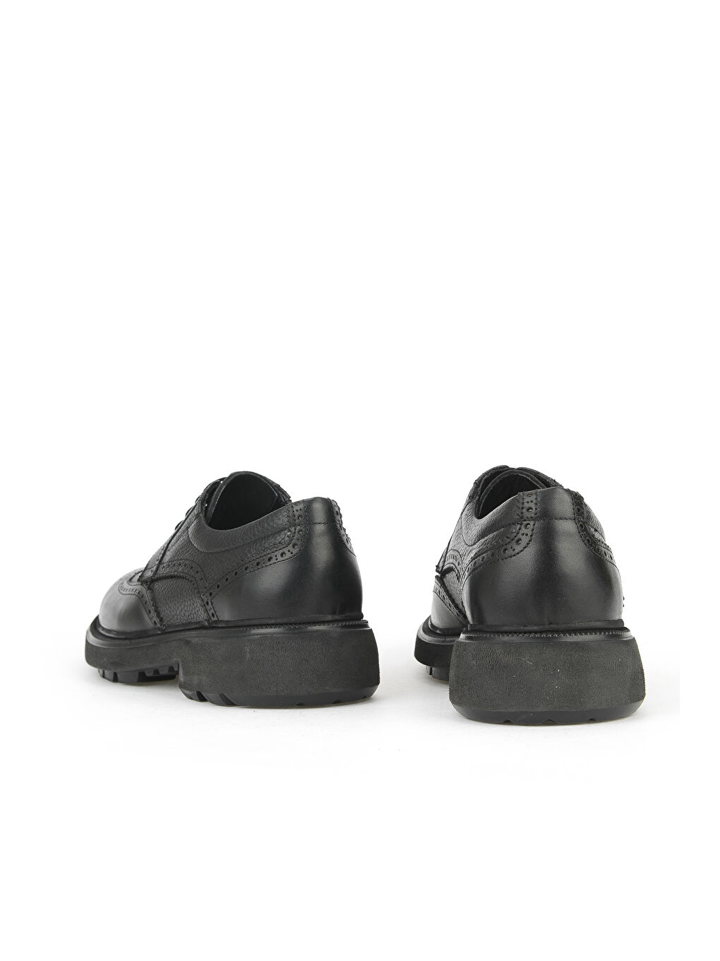 Erkek Hakiki Deri Ayakkabı 1531007Z4205 Siyah-2