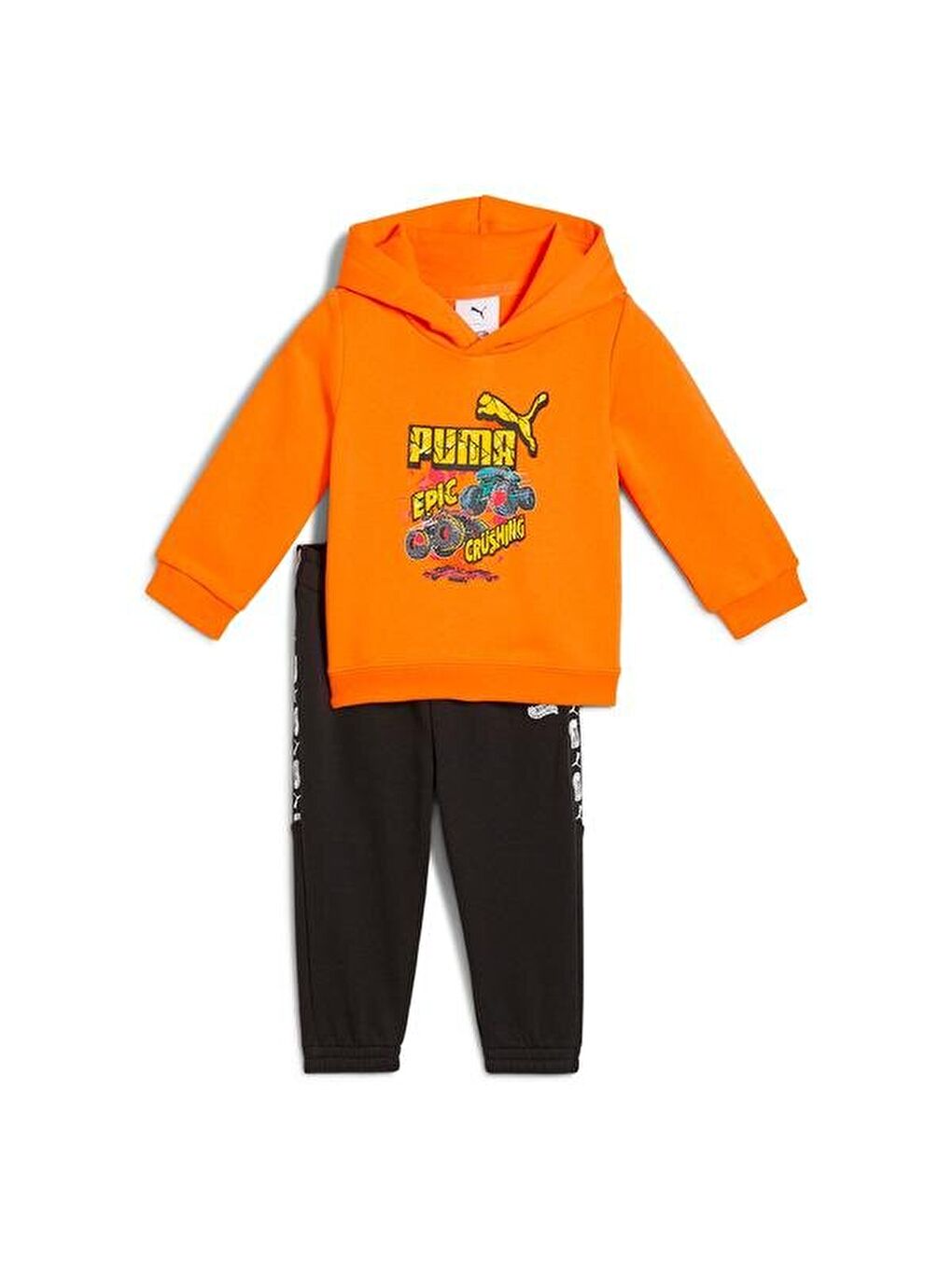 Karışık Hot Wheels Bebek Kapüşonlu Eşofman Takımı