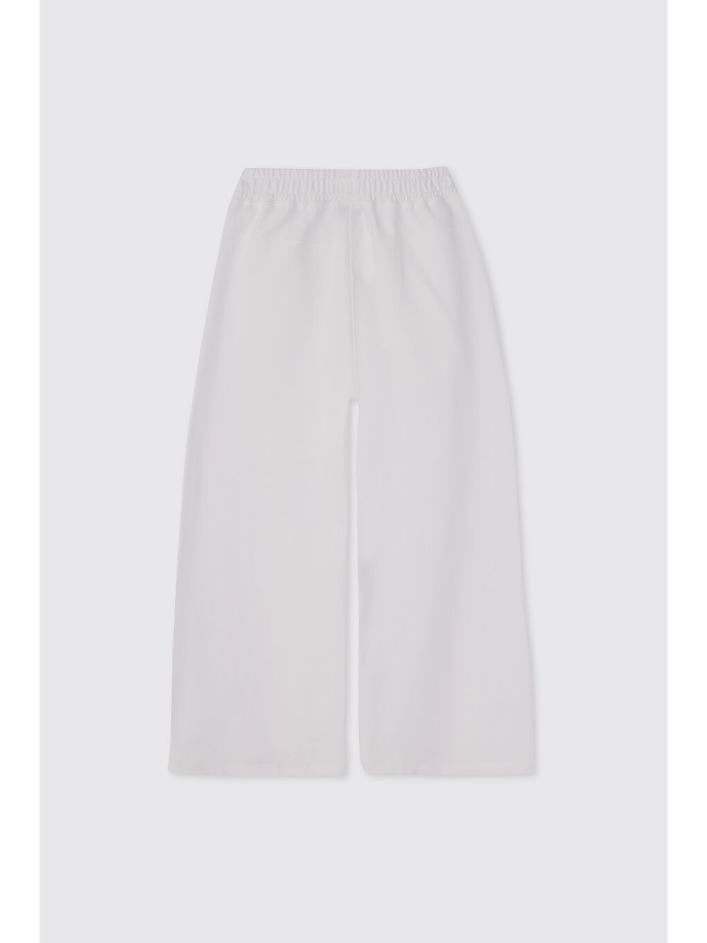 Kız Çocuk Beyaz Eşofman Altı-1